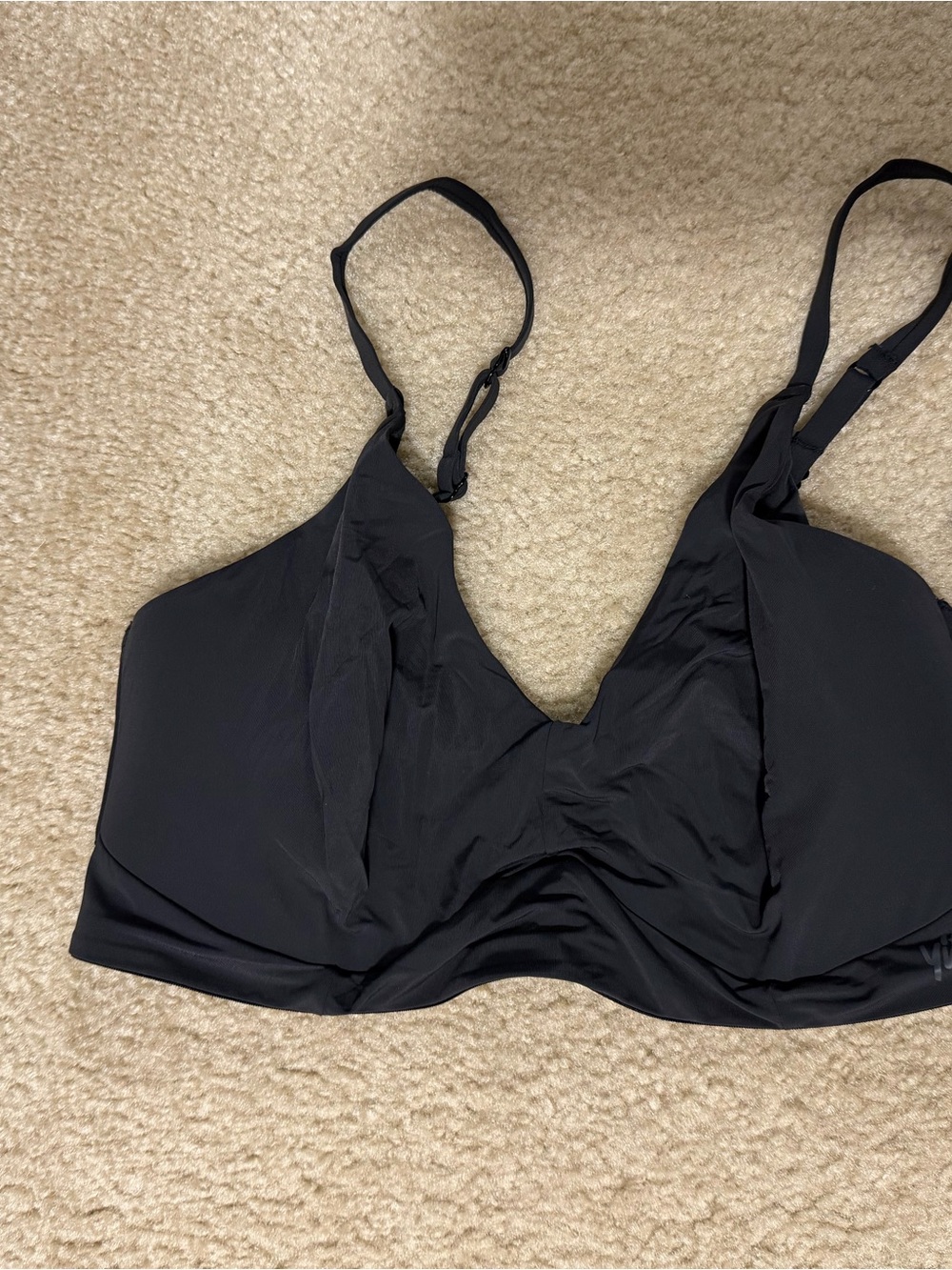 YITTY Black Wireless Bralette - Smooth Everyday Support
